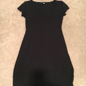 Black T-shirt Dress